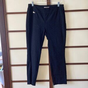 philosophy cropped polka dot pant / M